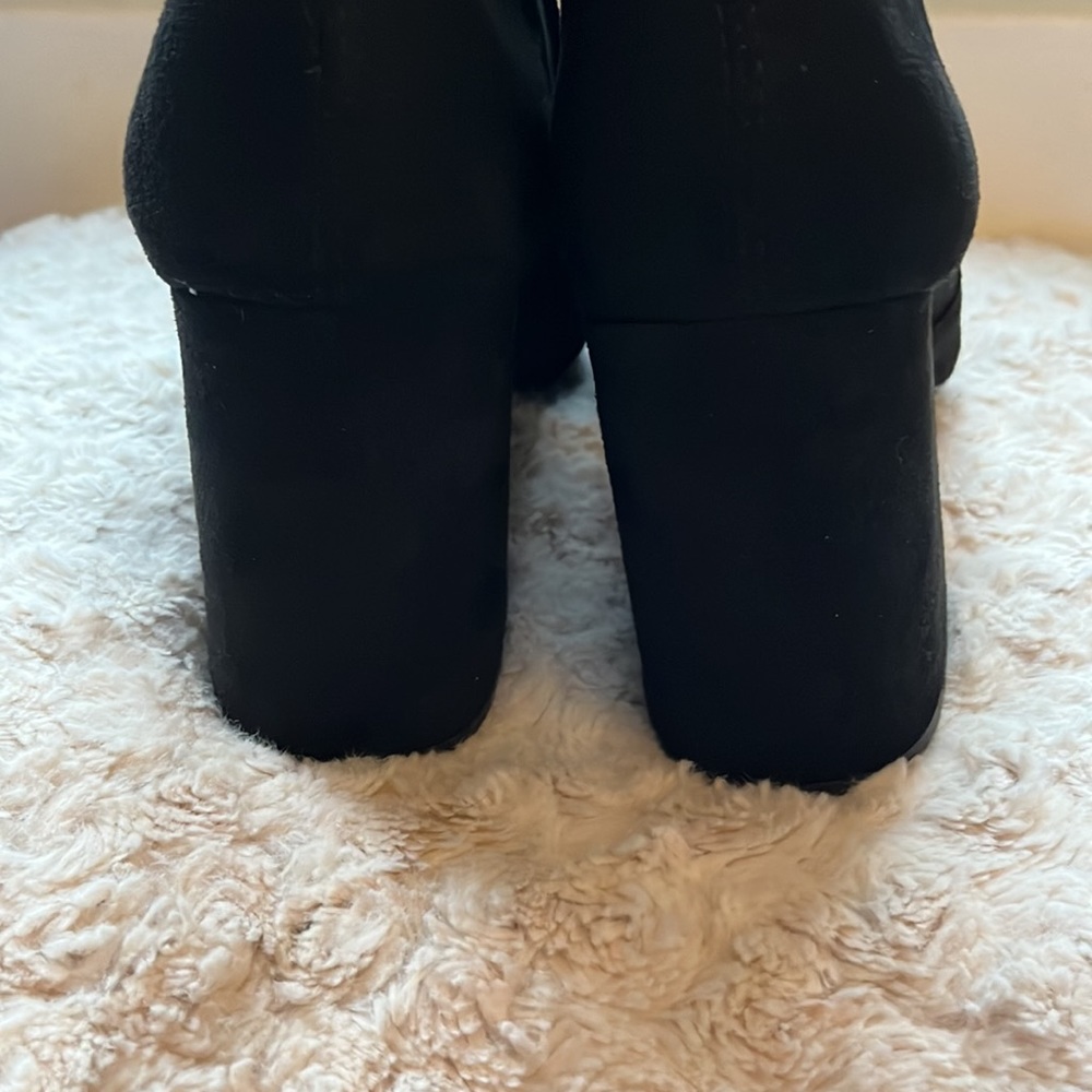 Madden Girl Black Booties - Picture 9 of 14